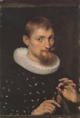 Peter Paul Rubens Portrait of A Young Man (mk27) oil painting picture